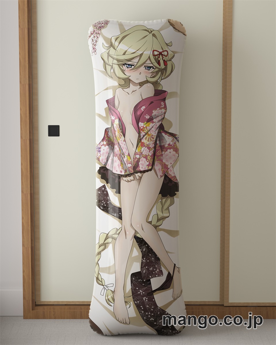 アニメ抱き枕カバー【戦姫絶唱シンフォギア】花魁キャロル大型クッションキャラクターグッズPVC製コレクション用 等身大 抱き枕 空気ビニール製 キャラクターグッズ 2