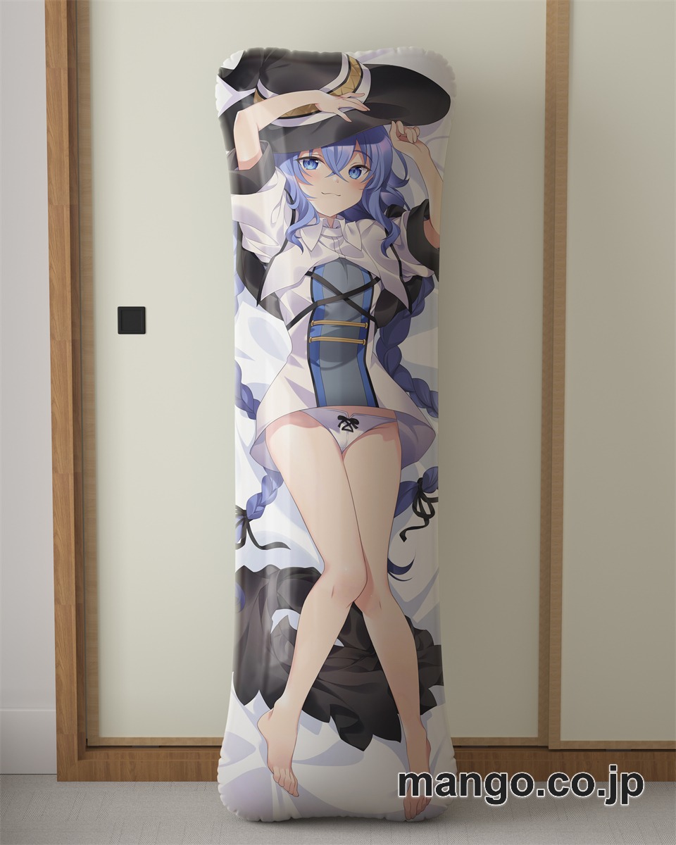 アニメ抱き枕カバー【無職転生】ロキシー ミグルディア大型クッションキャラクターグッズPVC製コレクション用｜等身大エアクッション ビッグサイズ PVC製 アニメグッズ