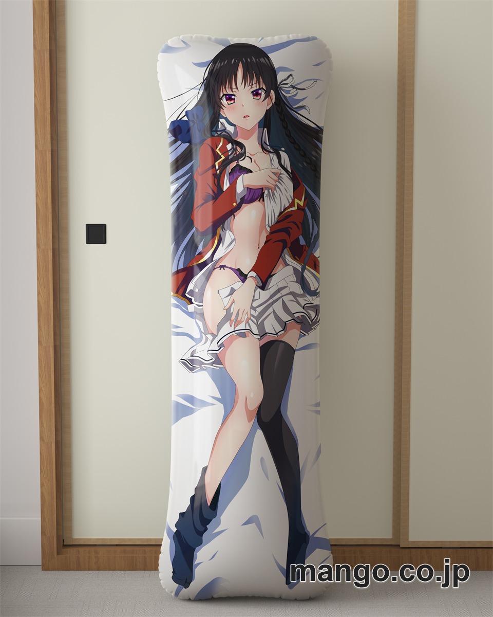 アニメ抱き枕カバー【ようこそ実力至上主義の教室へ】堀北鈴音大型クッションキャラクターグッズPVC製コレクション用｜等身大エアクッション ビッグサイズ PVC製 アニメグッズ 1