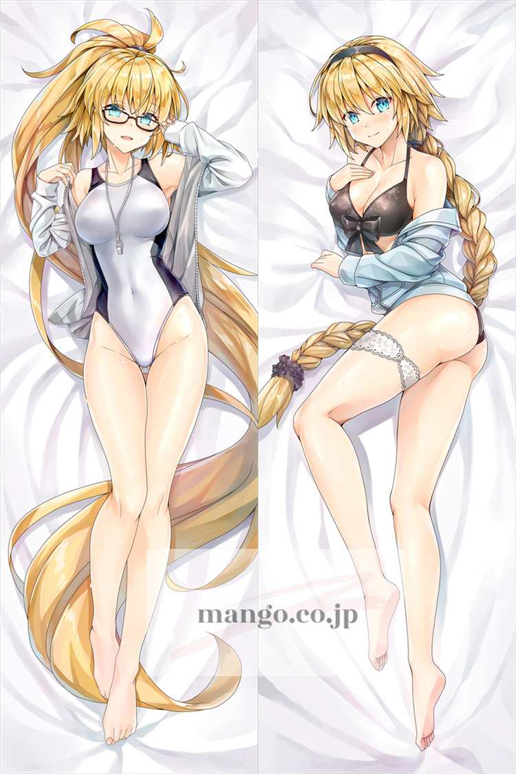 FGO ジャンヌ・ダルク 競泳・ビキニ 等身大｜等身大空気ビニール製｜PVC抱き枕 エアクッション