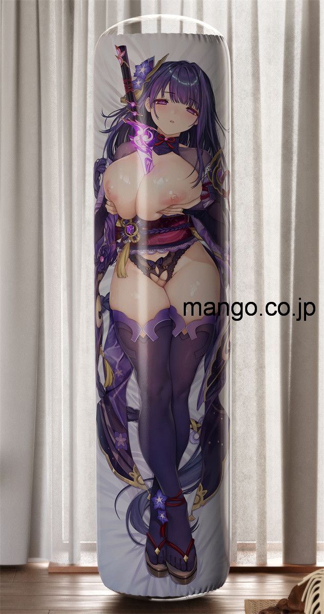 PVC フィギュア風 / 立体ディスプレイ おきあがりこぼし アニメ キャラクター バランスクッション 【原神】雷電将軍 PVC製 キャラクターグッズ コレクション用