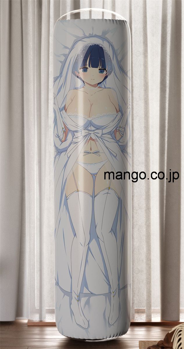 PVC フィギュア風 / 立体ディスプレイ おきあがりこぼし アニメ キャラクター バランスクッション 【閃乱カグラ】夜桜 ウェディング ver PVC製 キャラクターグッズ コレクション用