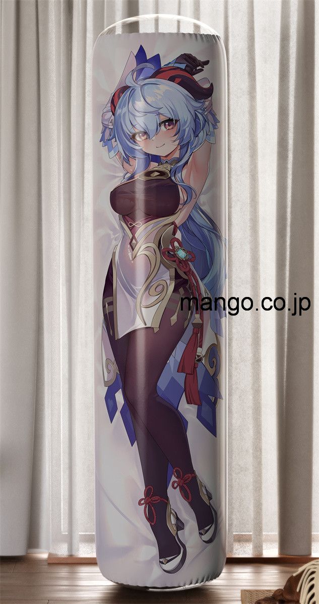 PVC フィギュア風 / 立体ディスプレイ おきあがりこぼし アニメ キャラクター バランスクッション 【原神】「甘雨」 PVC製 キャラクターグッズ コレクション用