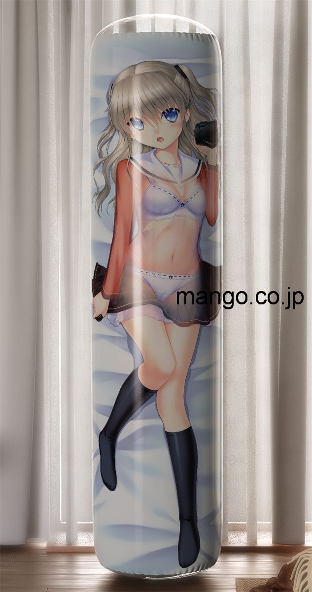 PVC フィギュア風 / 立体ディスプレイ おきあがりこぼし アニメ キャラクター バランスクッション 【Charlotte】友利 奈緒 PVC製 キャラクターグッズ コレクション用