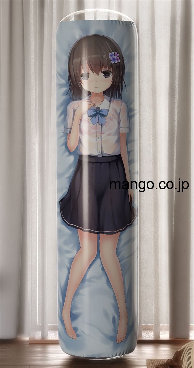 PVC フィギュア風 / 立体ディスプレイ おきあがりこぼし アニメ キャラクター バランスクッション 【オリジナル】雨月あい PVC製 キャラクターグッズ コレクション用
