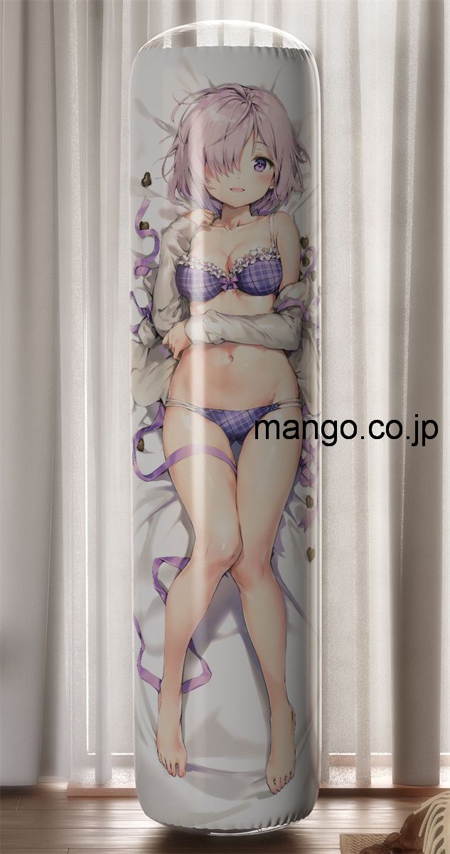 PVC フィギュア風 / 立体ディスプレイ おきあがりこぼし アニメ キャラクター バランスクッション 【FGO】マシュ・キリエライト PVC製 キャラクターグッズ コレクション用