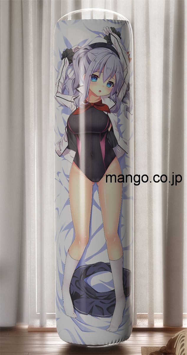 PVC フィギュア風 / 立体ディスプレイ おきあがりこぼし アニメ キャラクター バランスクッション 競泳鹿島さん PVC製 キャラクターグッズ コレクション用