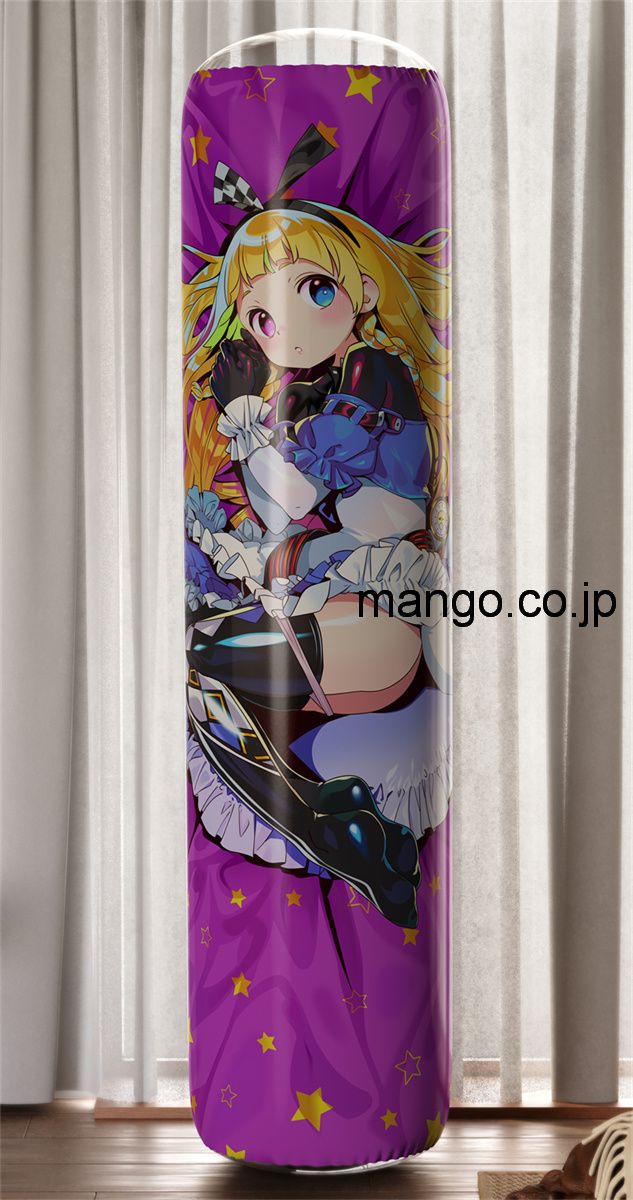 PVC フィギュア風 / 立体ディスプレイ おきあがりこぼし アニメ キャラクター バランスクッション 【ドーナドーナ】アリスとヤミィ PVC製 キャラクターグッズ コレクション用