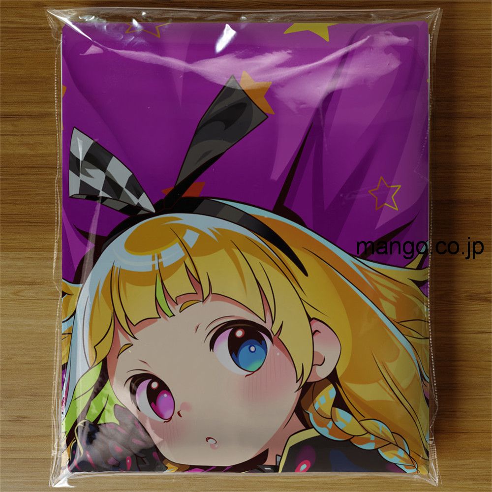 PVC フィギュア風 / 立体ディスプレイ おきあがりこぼし アニメ キャラクター バランスクッション 【ドーナドーナ】アリスとヤミィ PVC製 キャラクターグッズ コレクション用 3
