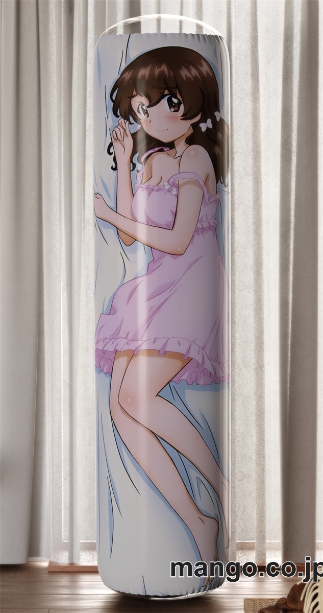 PVC フィギュア風 / 立体ディスプレイ おきあがりこぼし アニメ キャラクター バランスクッション【ガールズ&パンツァー】小山 柚子 PVC製 キャラクターグッズ コレクション用