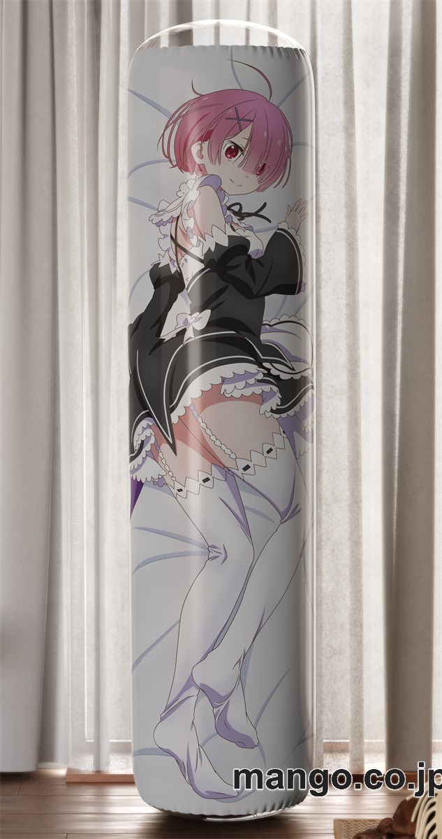 PVC フィギュア風 / 立体ディスプレイ おきあがりこぼし アニメ キャラクター バランスクッション【わんこの嫁入り】〜ようこそ！いぬのしっぽへ〜 ラム PVC製 キャラクターグッズ コレクション用
