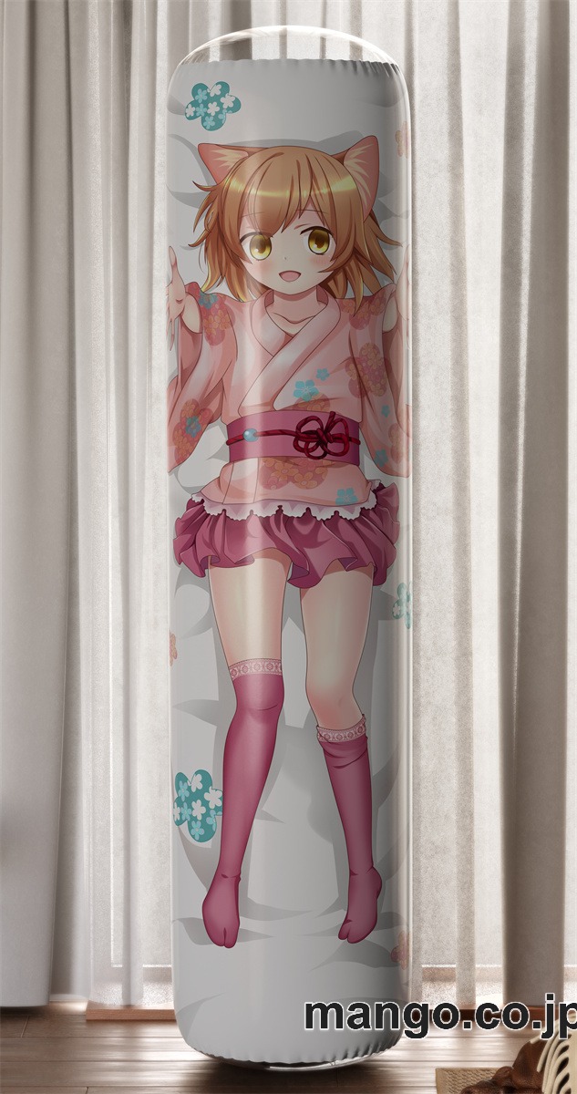 PVC フィギュア風 / 立体ディスプレイ おきあがりこぼし アニメ キャラクター バランスクッション【猫耳さばいばー！】（のん） PVC製 キャラクターグッズ コレクション用 2
