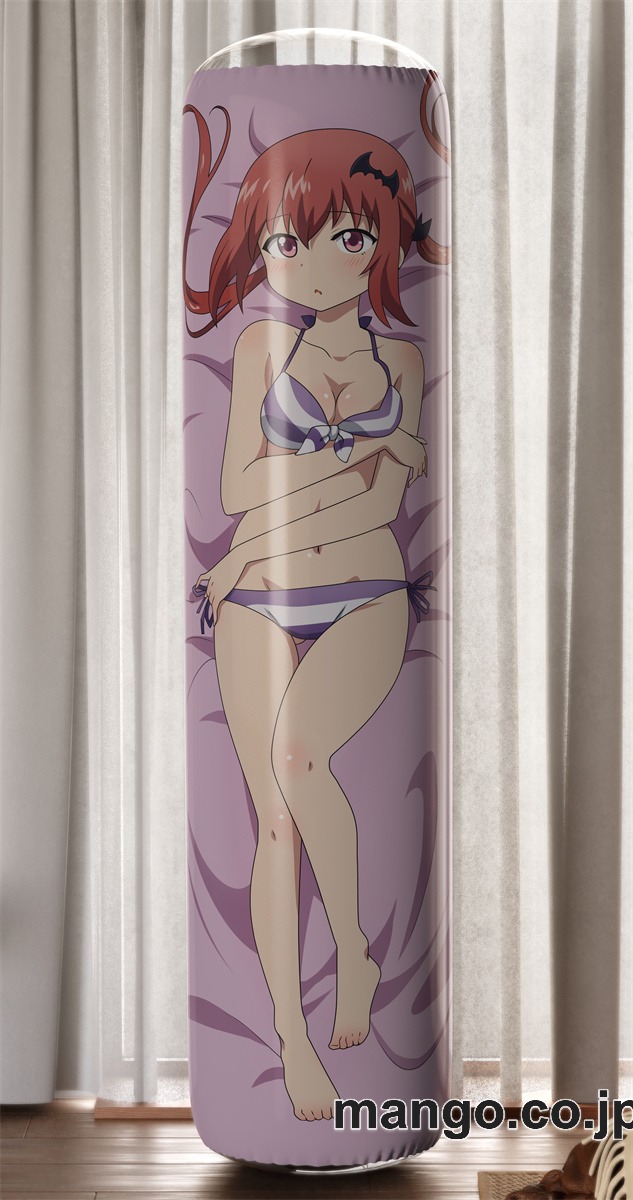PVC フィギュア風 / 立体ディスプレイ おきあがりこぼし アニメ キャラクター バランスクッションガヴリールドロップアウトサターニャ水着Ver PVC製 キャラクターグッズ コレクション用 2