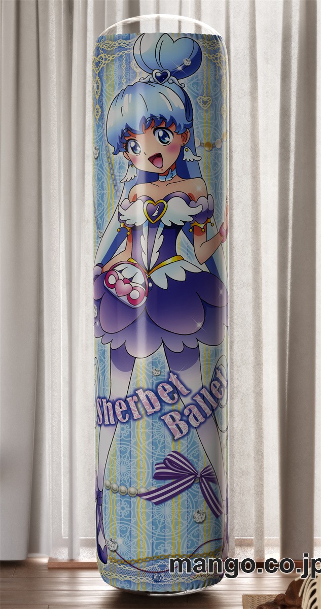PVC フィギュア風 / 立体ディスプレイ おきあがりこぼし アニメ キャラクター バランスクッションハピネスチャージプリキュア！愛乃めぐみ&白雪ひめ PVC製 キャラクターグッズ コレクション用 2