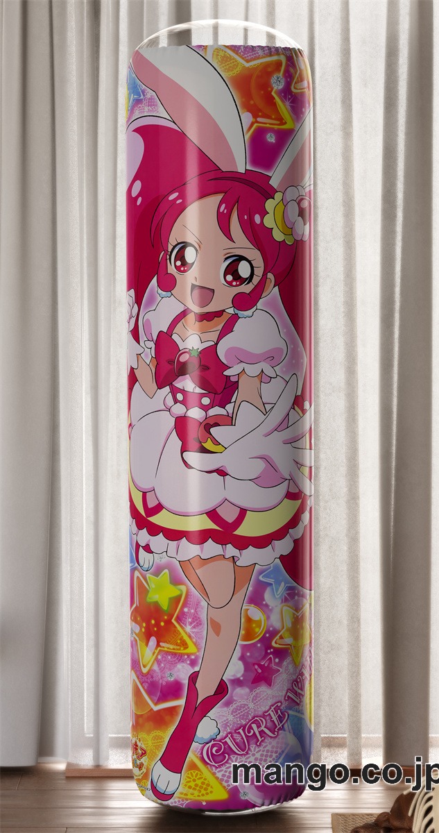 PVC フィギュア風 / 立体ディスプレイ おきあがりこぼし アニメ キャラクター バランスクッション【キラキラ☆プリキュアアラモード】宇佐美いちか&有栖川ひまり PVC製 キャラクターグッズ コレクション用