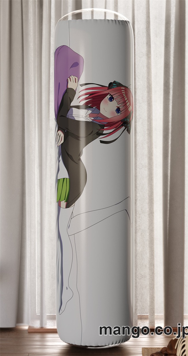 PVC フィギュア風 / 立体ディスプレイ おきあがりこぼし アニメ キャラクター バランスクッション【五等分の花嫁∬】中野二乃 PVC製 キャラクターグッズ コレクション用