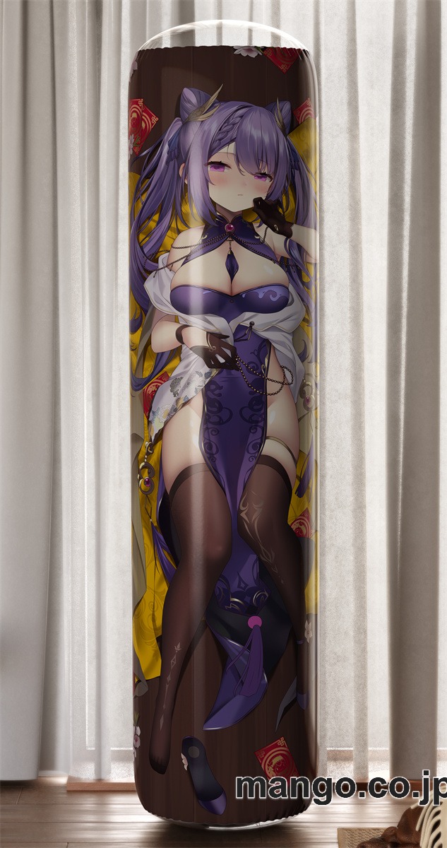 PVC フィギュア風 / 立体ディスプレイ おきあがりこぼし アニメ キャラクター バランスクッション【原神】刻晴 PVC製 キャラクターグッズ コレクション用