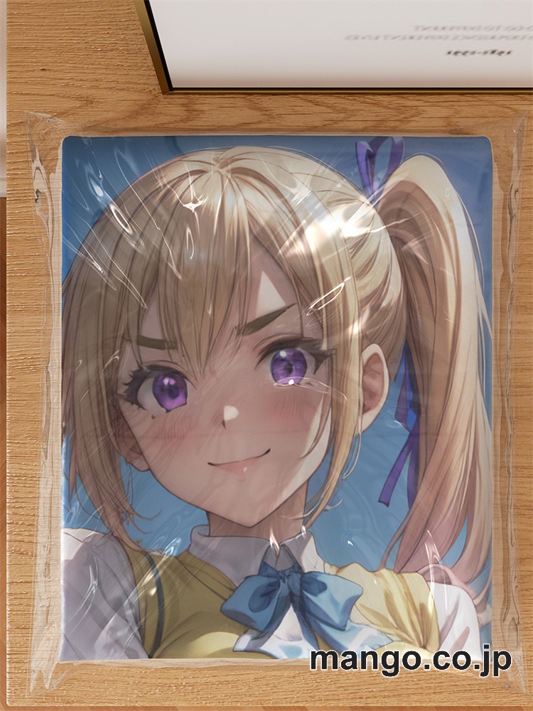 抱き枕カバー  オリジナル   アニメ キャラクター 【無彩限のファントム・ワールド】川神舞 小型クッション キャラクターグッズ PVC製 コレクション用 3