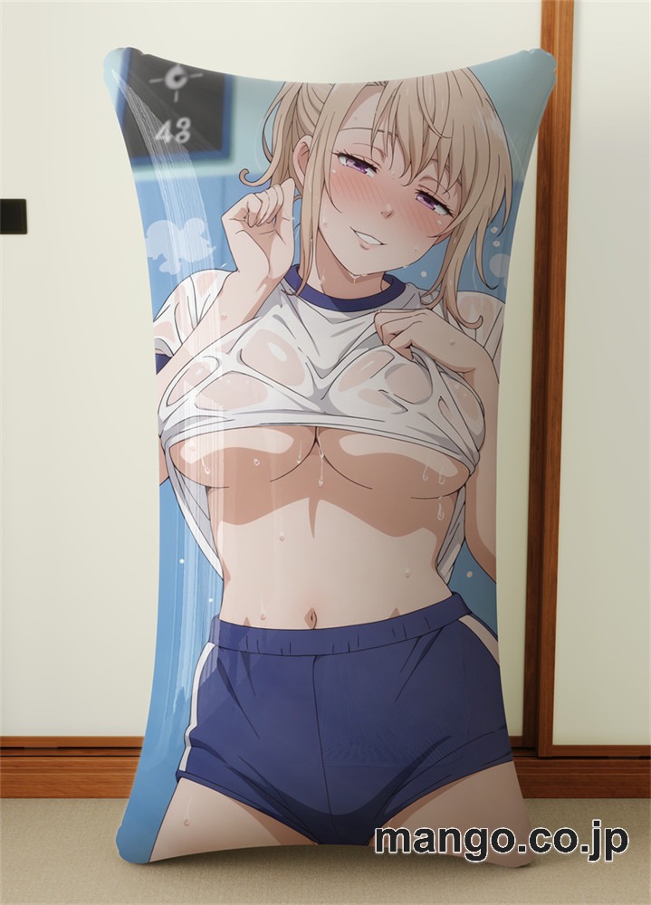 抱き枕カバー  オリジナル   アニメ キャラクター 【黒岩メダカに私の可愛いが通じない】川井モナ 小型クッション キャラクターグッズ PVC製 コレクション用 2
