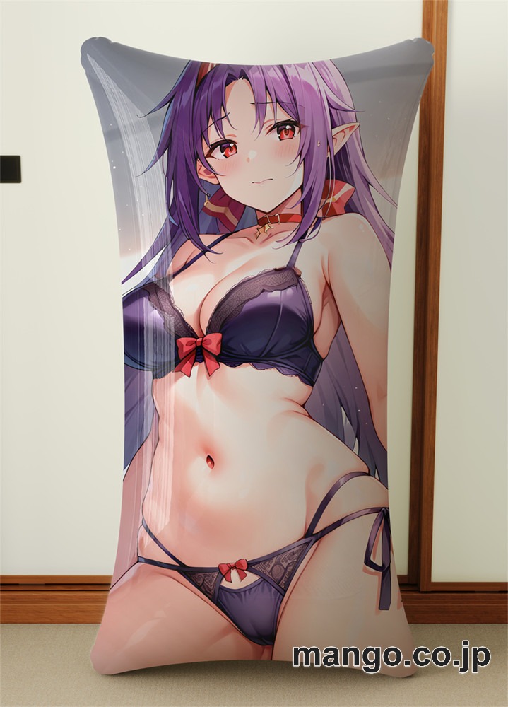 抱き枕カバー  オリジナル   アニメ キャラクター 【SAO】ユウキ 小型クッション キャラクターグッズ PVC製 コレクション用 2