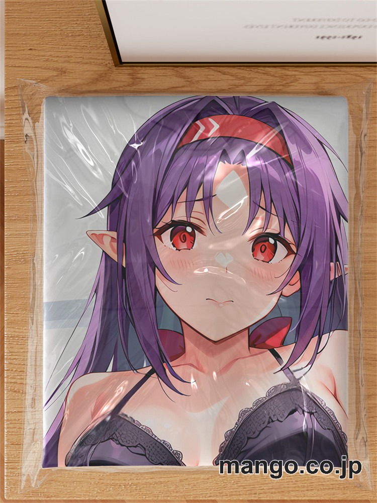抱き枕カバー  オリジナル   アニメ キャラクター 【SAO】ユウキ 小型クッション キャラクターグッズ PVC製 コレクション用 3