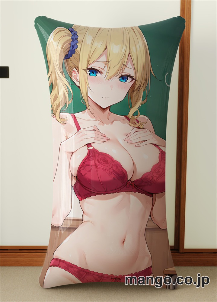 抱き枕カバー  オリジナル   アニメ キャラクター 【かわいい 美少女】早坂愛 小型クッション キャラクターグッズ PVC製 コレクション用 2