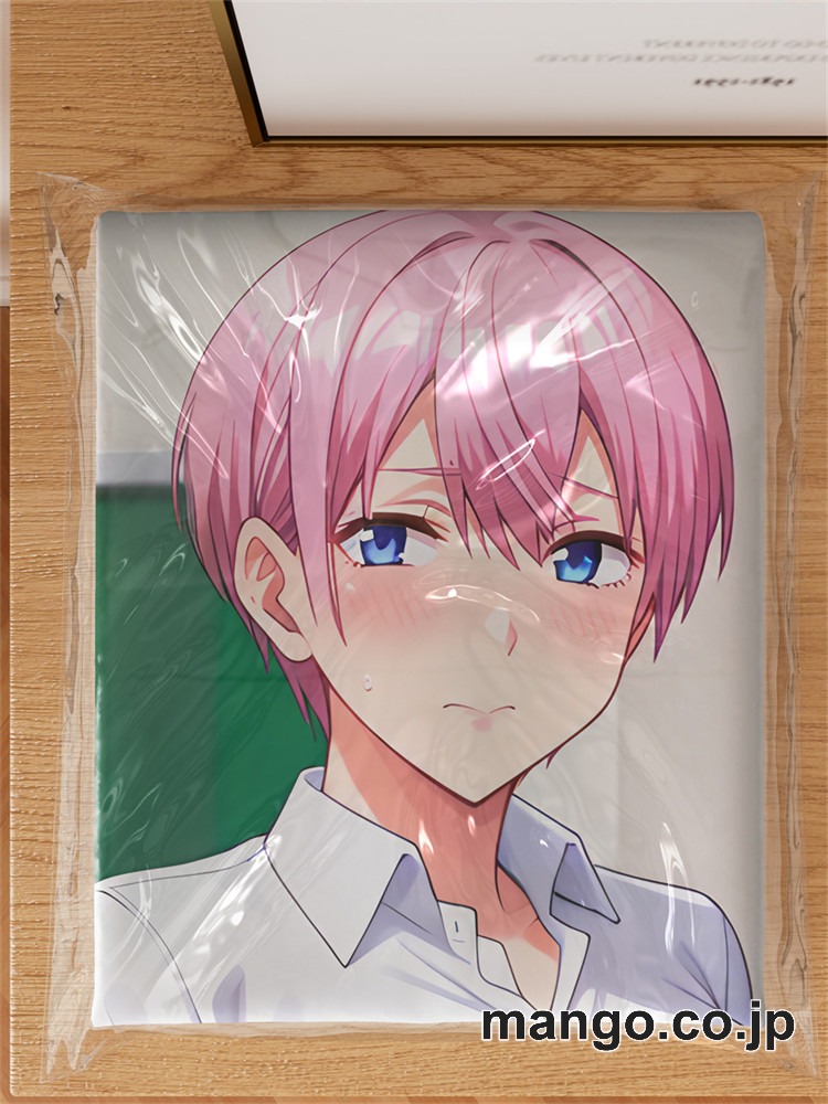 抱き枕カバー  オリジナル   アニメ キャラクター 【五等分の花嫁】中野一花 小型クッション キャラクターグッズ PVC製 コレクション用 3