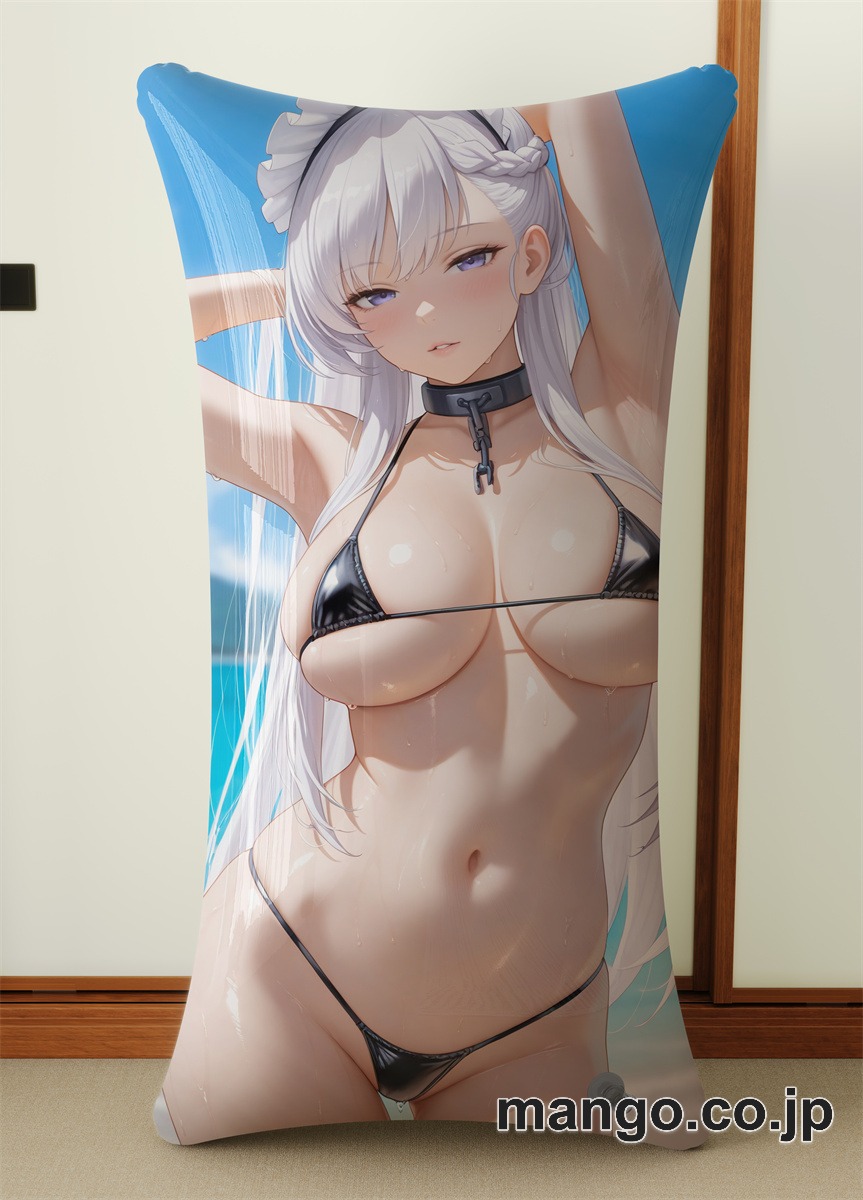 抱き枕カバー  オリジナル   アニメ キャラクター 【アズールレーン】ベルファスト 小型クッション キャラクターグッズ PVC製 コレクション用