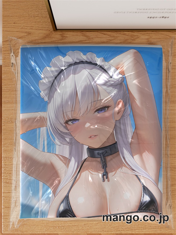 抱き枕カバー  オリジナル   アニメ キャラクター 【アズールレーン】ベルファスト 小型クッション キャラクターグッズ PVC製 コレクション用 3