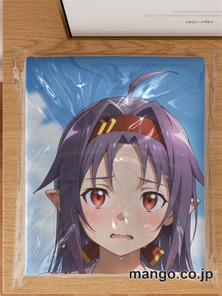抱き枕カバー  オリジナル   アニメ キャラクター 【SAO】ユウキ 小型クッション キャラクターグッズ PVC製 コレクション用 3