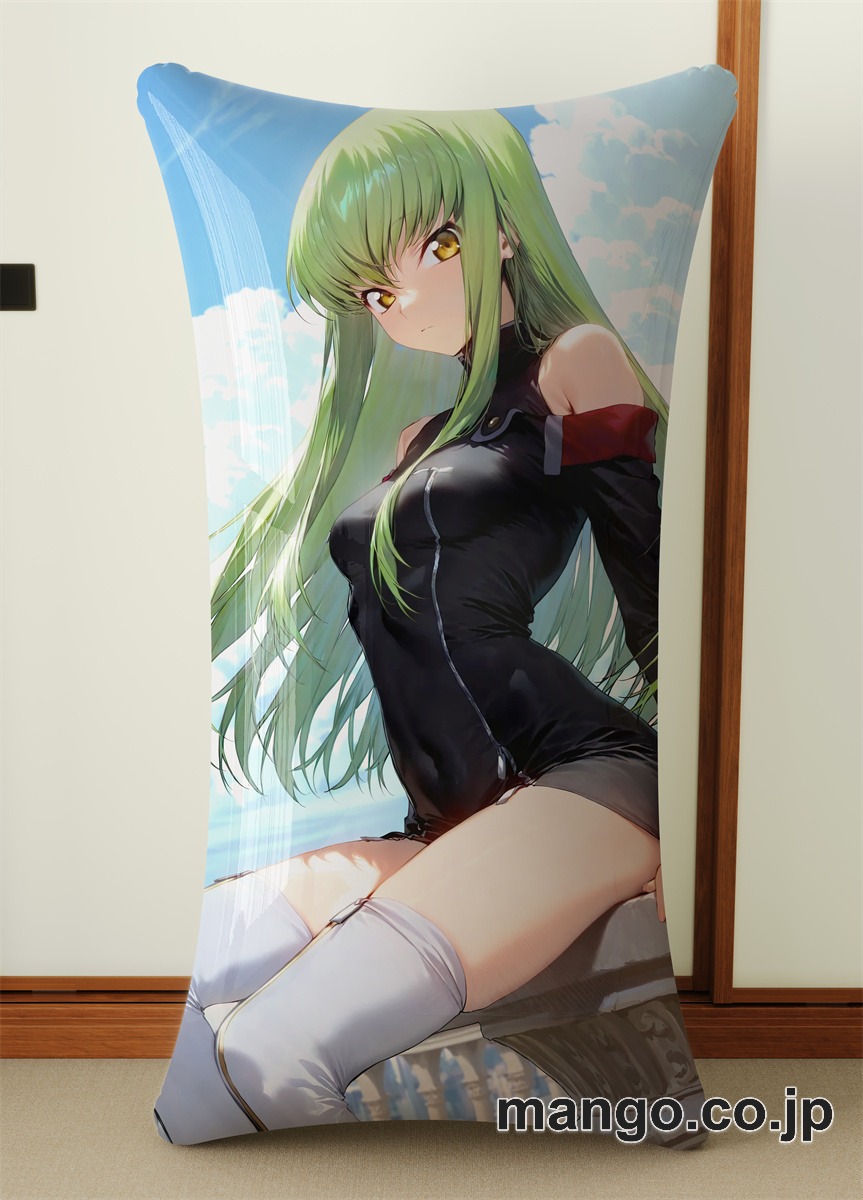 抱き枕カバー  オリジナル   アニメ キャラクター 【コードギアス】C.C 小型クッション キャラクターグッズ PVC製 コレクション用 2