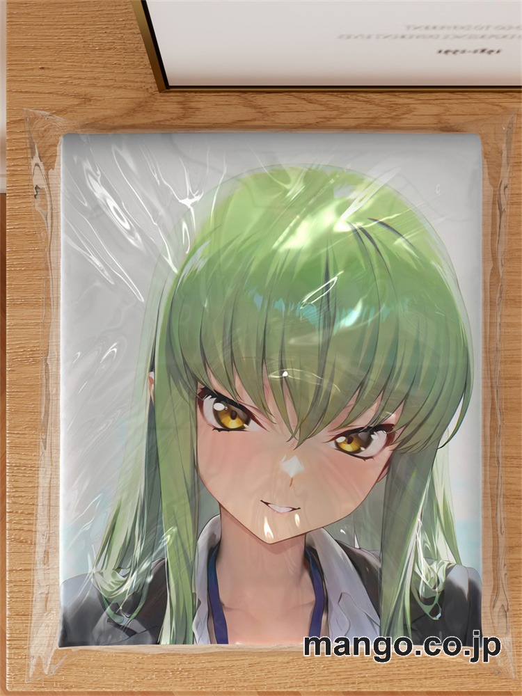 抱き枕カバー  オリジナル   アニメ キャラクター 【コードギアス】C.C 小型クッション キャラクターグッズ PVC製 コレクション用 3