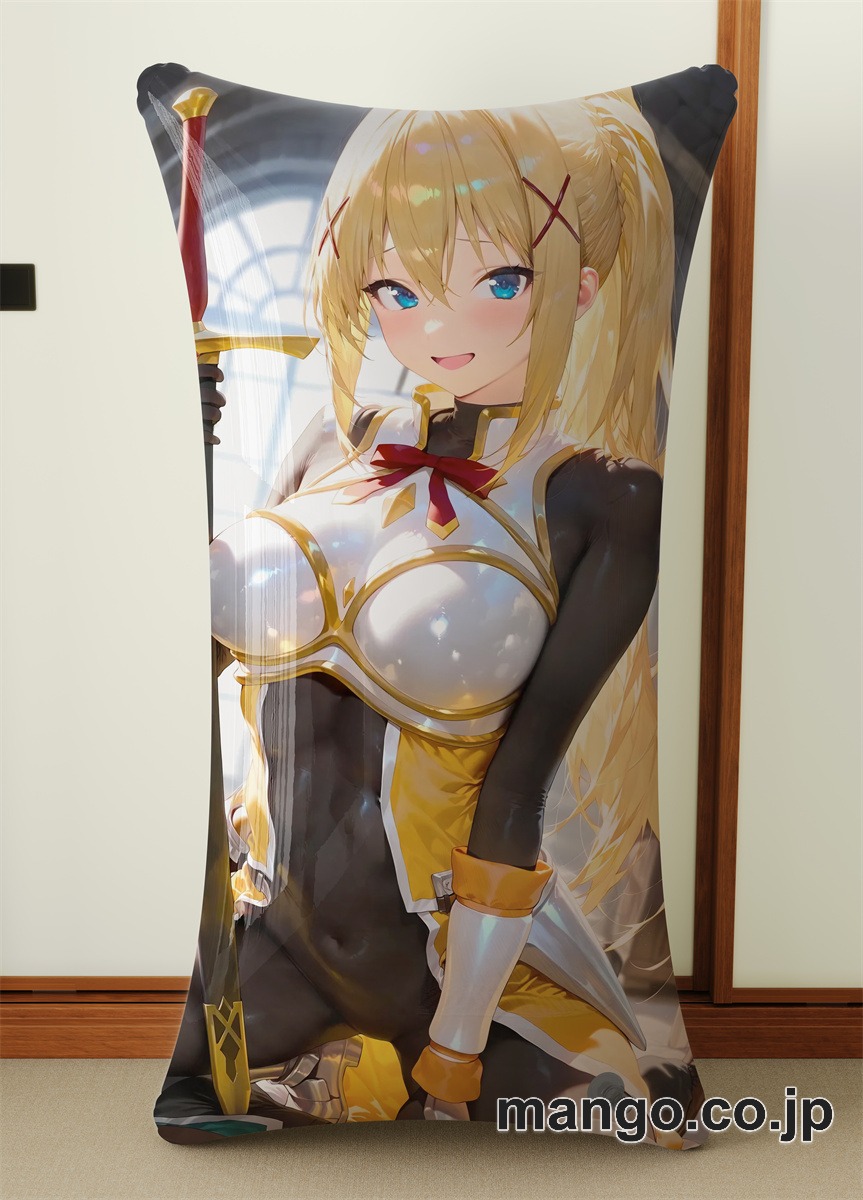 抱き枕カバー  オリジナル   アニメ キャラクター 【このすば】ダクネス 小型クッション キャラクターグッズ PVC製 コレクション用