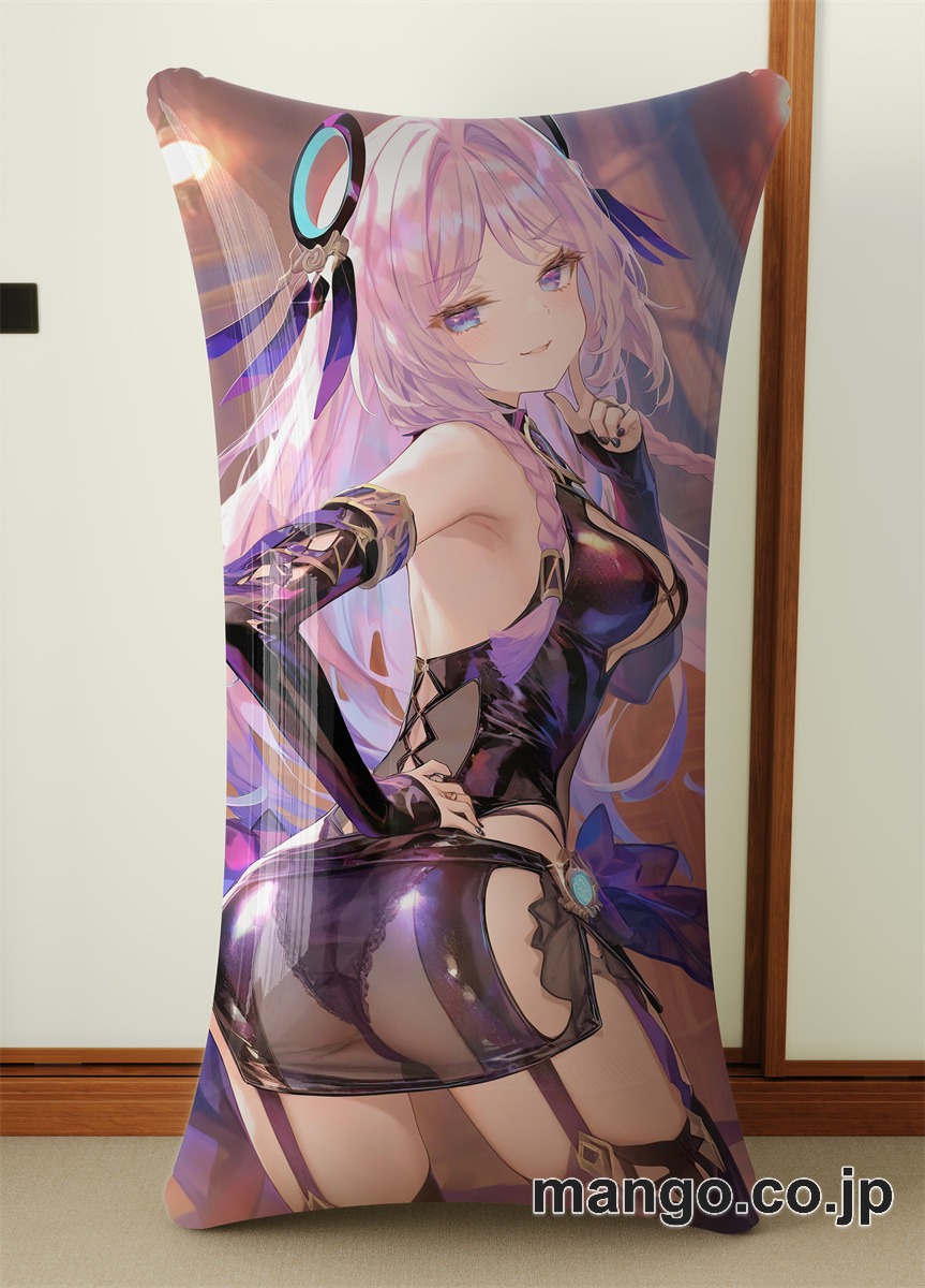 抱き枕カバー  オリジナル   アニメ キャラクター 【原神】シトラリ 小型クッション キャラクターグッズ PVC製 コレクション用 2