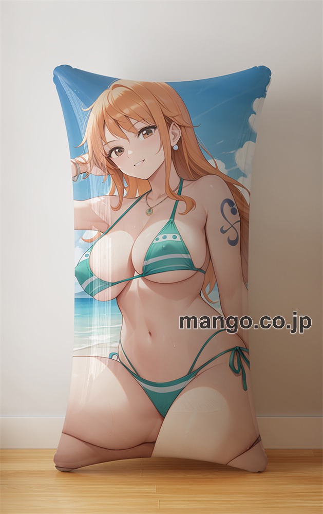 【アダルト】R18 抱き枕カバー オリジナル アニメ キャラクター [ONEPIECE]ナミ 小型クッション キャラクターグッズ PVC製 コレクション用 1