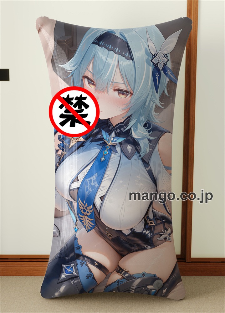 【アダルト】R18 抱き枕カバー オリジナル アニメ キャラクター [原神]エウルア 小型クッション キャラクターグッズ PVC製 コレクション用 1