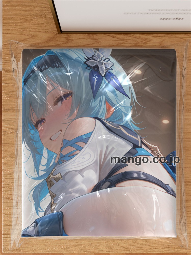 【アダルト】R18 抱き枕カバー オリジナル アニメ キャラクター [原神]エウルア 小型クッション キャラクターグッズ PVC製 コレクション用 3