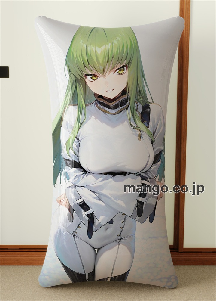 【アダルト】R18 抱き枕カバー オリジナル アニメ キャラクター [コードギアス]C.C 小型クッション キャラクターグッズ PVC製 コレクション用 2