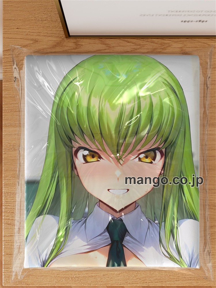 【アダルト】R18 抱き枕カバー オリジナル アニメ キャラクター [コードギアス]C.C 小型クッション キャラクターグッズ PVC製 コレクション用 3