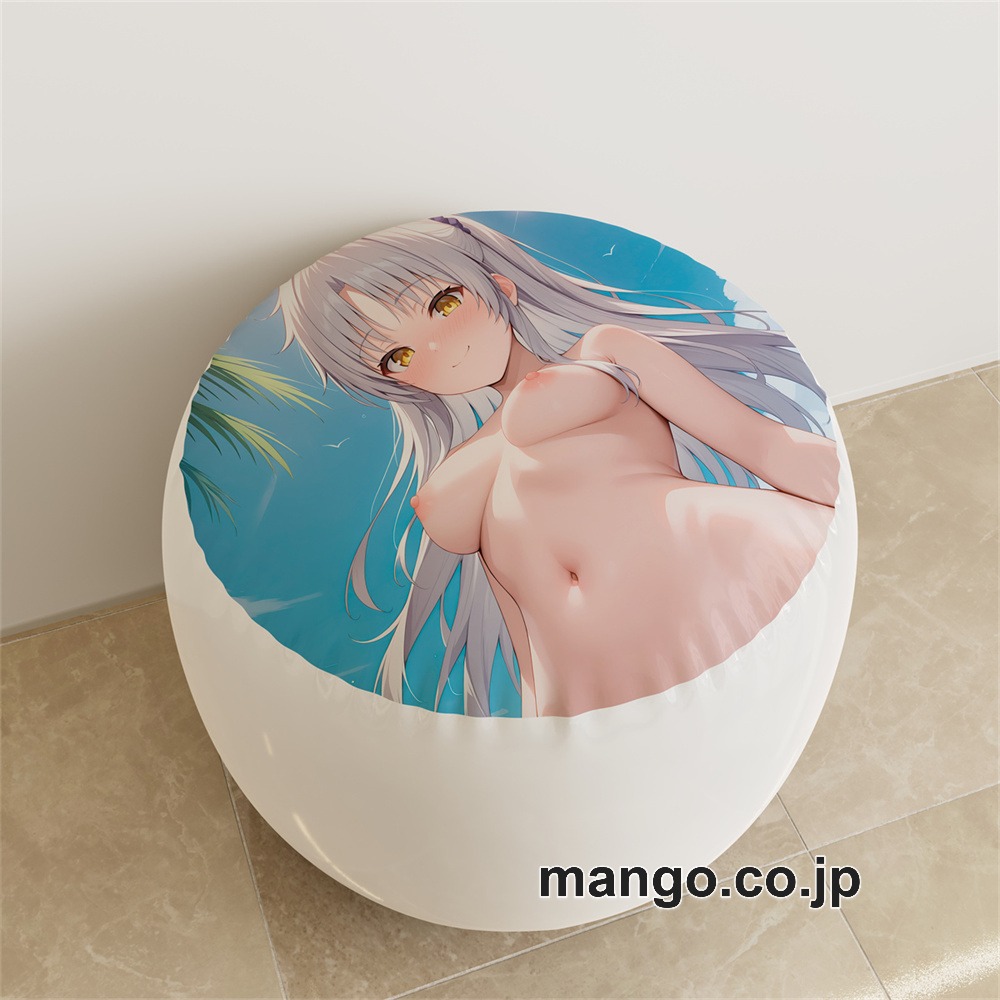 PVC ラウンドスツール【紳士向け】【エンジェルビーツ】立華奏 アニメ キャラクターグッズ PVC製 ラウンドスツール コレクション用 1