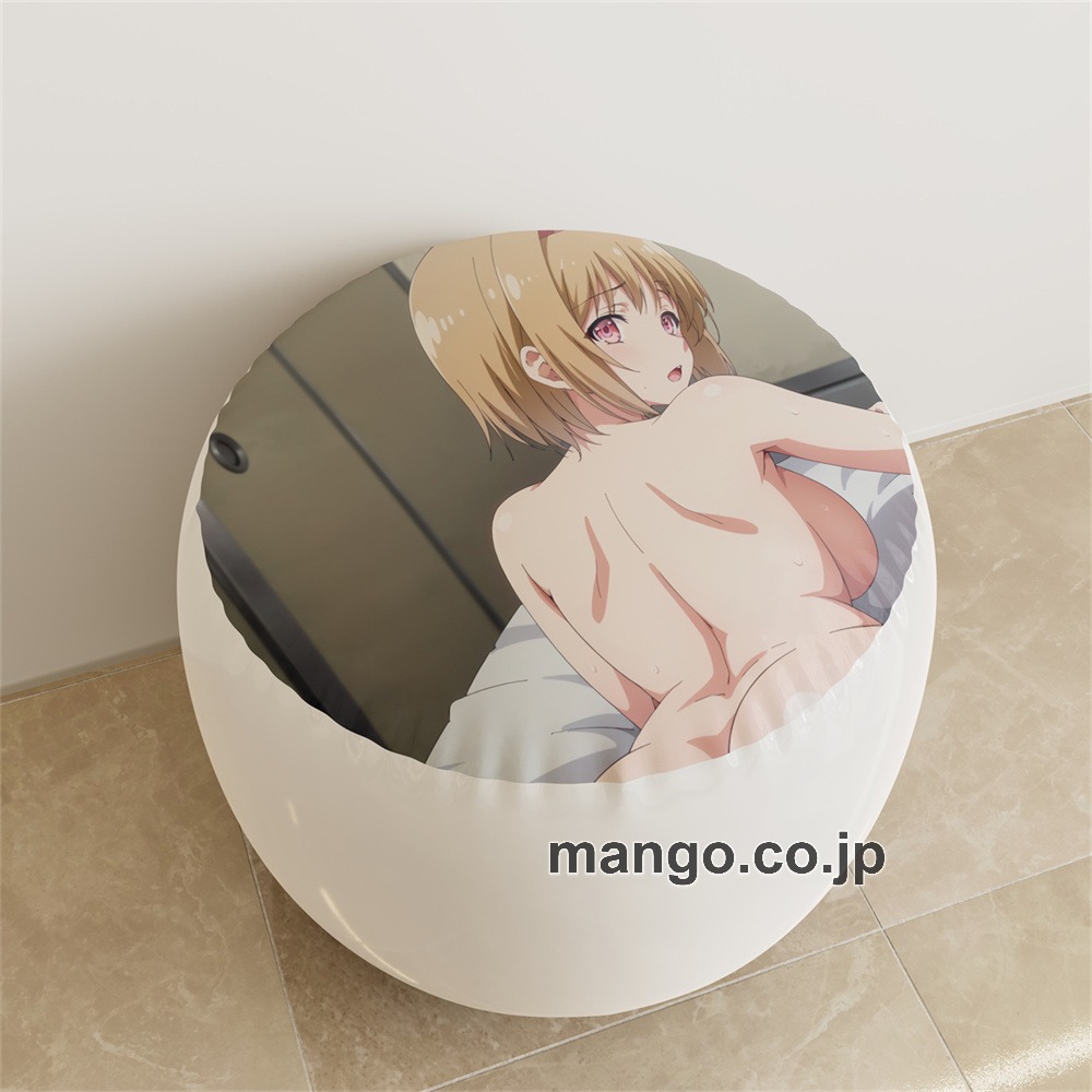 PVC ラウンドスツール【紳士向け】【よう実】櫛田桔梗 アニメ キャラクターグッズ PVC製 ラウンドスツール コレクション用 2