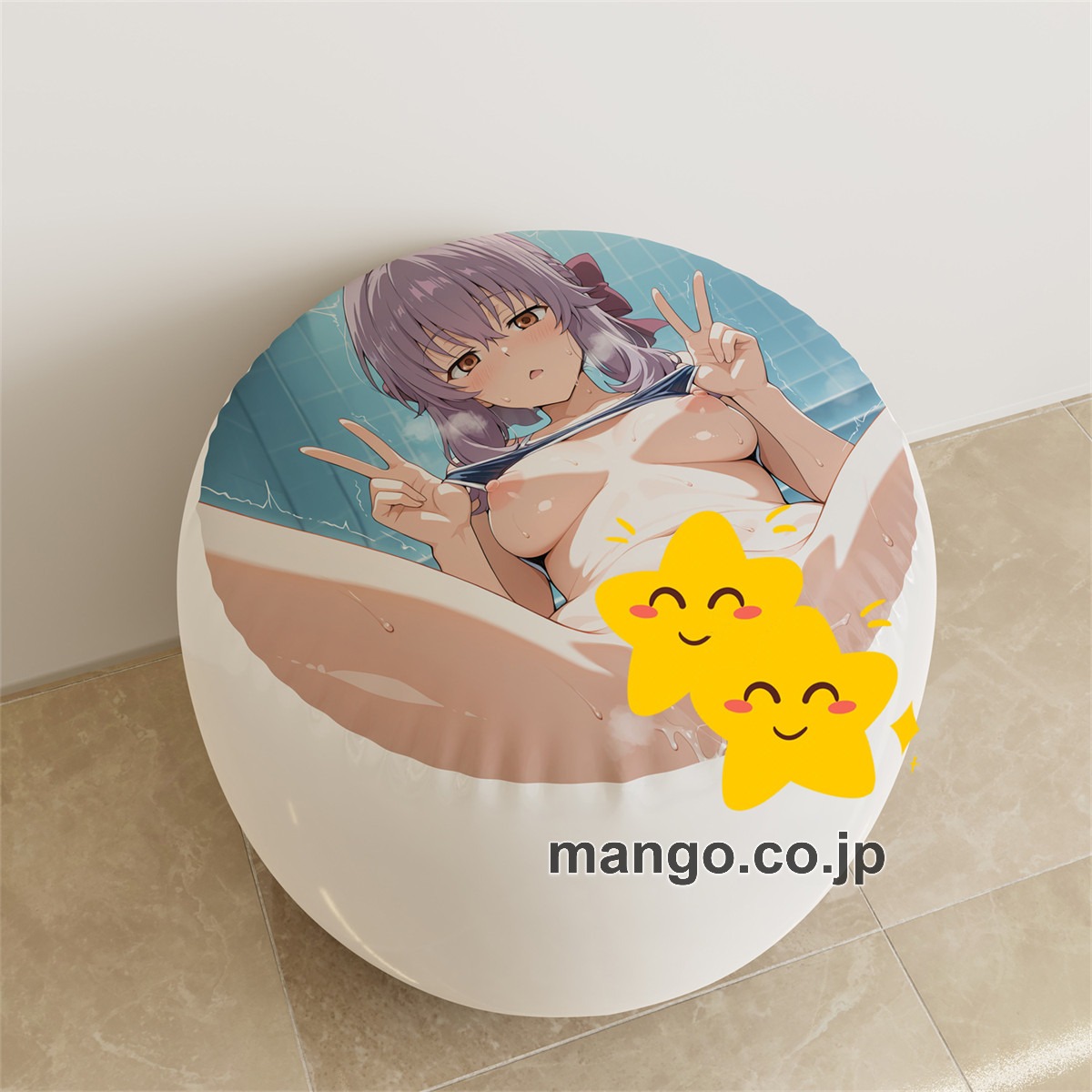 PVC ラウンドスツール【紳士向け】【終わりのセラフ】柊シノア アニメ キャラクターグッズ PVC製 ラウンドスツール コレクション用 2